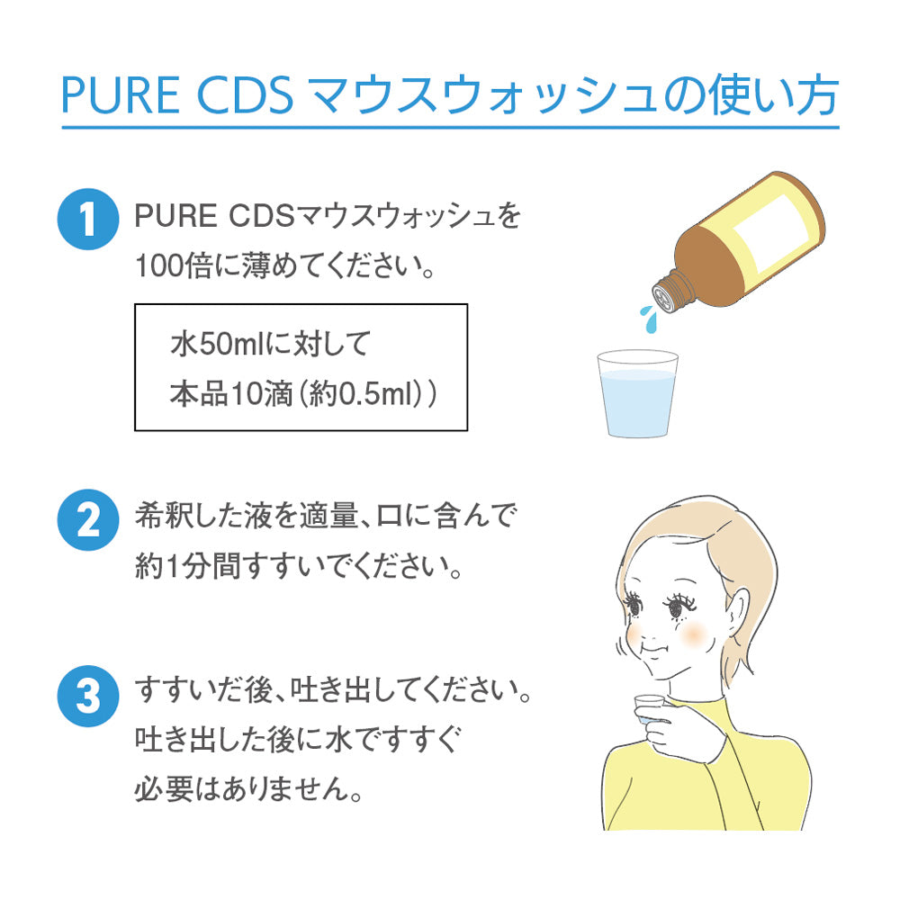 PURE CDSマウスウォッシュ30 │CLO2 POWER ストア – CLO2 POWERストア